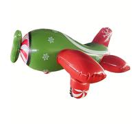 TEMU 2D , avión inflable de elfo navideño adición a tus decoraciones festivas interiores, para crear una agradable con , ideal para Navidad, Año , así como decoraciones de fiestas y