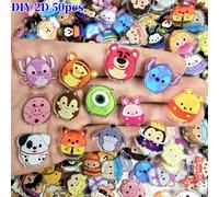 TEMU 2D - Colección de Personajes de Disney Q Versión 30pcs 50pcs para Hacer Llaveros de Damas - 2D de Cara, Calidad - 2D de Cara, Personajes Acrílicos, Adecuado para Llaveros