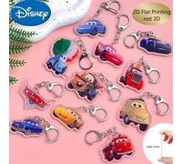 TEMU 2D , Impresión 2D , Llavero de Acrílico Disney Cars (11 Piezas), Colgante para Bolso Lindo, , Anillo para Llaves de Coche, Pack de Llaveros para Fiestas