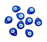 TEMU 2D - Juego de 10 colgantes de ojo de lampistería hechos a , forma de , que miden 34X30X5Mm, perfectos para crear tus propias joyas y dijes.