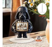 TEMU 2D - Ornamento de Escritorio Acrílico 2D Personalizado Star Wars 2D Autorizado, Decoración del Hogar, Decoración de Arreglo de Escritorio, Decoración de Ventana de Exhibición, Regalo