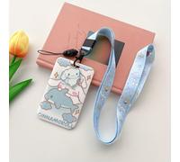 TEMU 2D Sanrio ha autorizado una serie de llaveros con cordón Kuromi para , que incluyen fundas protectoras para tarjetas de transporte y de acceso, con My Melody