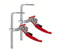 TEMU 2pcs Abrazadera de de guía de sierra de pista de rápido de acero de aleación para mesa MFT y de de guía Abrazadera de carpintería