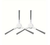 TEMU 2pcs Cepillos de Plástico Duraderos para X10, L10, L10S Ultra, L20, D10 Plus Mopa Auto-Limpiable & 2 Robot Aspiradores Pro B113CN C102CN - Accesorios Esenciales para la Limpieza del Hogar