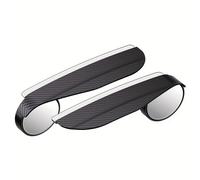 TEMU 2pcs Espejo de punto para automóvil, Espejo retrovisor con para multifuncional , Cubierta para en días lluviosos, Ampliando , Conducción
