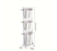 TEMU 2uds/3uds/4uds Cestas de lavandería grandes estilo japonés | Contenedores de almacenamiento multifuncionales de plástico para ropa y artículos , para varios tipos de habitaciones