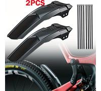 TEMU 2x Guardabarros para Bicicleta MTB, Fender de Montaña, Delantero y Trasero