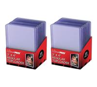 TEMU 2x Ultra Pro Clear Toploader Regular 3" x 4" 25 Unidades por Paquete