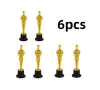 TEMU 3/6/12 piezas, 6 pulgadas/15, 2 cm, Trofeos de dorado - Regalos de para , y trofeos, mini trofeos, estatuas doradas en lotes, de fiesta, decoraciones de fiesta y regalos de