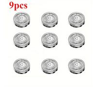 TEMU 3/6/9 piezas de Cuchillas de Repuesto para Afeitadora Eléctrica - Compatibles con Philips, Flyco y Más Modelos de Malla Desmontable