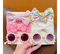 TEMU 3/6pcs/set Redonda de Margarita Moda, Accesorio Retro para el Cabello con Flores en Color Sólido, Set de Bandas para el Pelo Lindo y Elegante