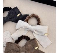 TEMU 3 coleteros elegantes para mujer - de tela para , moños y recogidos - Diseño minimalista con opciones en marrón/negro/beige/ - Perfectos