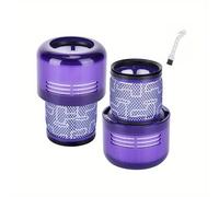 TEMU 3 filtros HEPA para aspiradoras inalámbricas Dyson V11, V15, SV14, SV22 - Piezas de repuesto lavables DY-970013-02 & 97001302