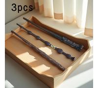 TEMU 3 mágicas de Harry Potter de Bros. - Dumbledore, Harry Potter y Hermione , con diseños exquisitos y detalles metálicos, ideales para fiestas de y juegos