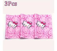 TEMU 3 Paños para Gafas KT Cat, Paño de Microfibra Reutilizable para Limpiar Pantallas de Teléfonos, Lentes de Cámara y Gafas con Impresión de