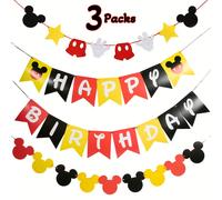 TEMU 3 Paquetes de Banderines Coloridos de con Estilo de Guirnalda, Recortes de Cabezas de para Decoraciones Colgantes de Temáticas de