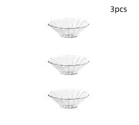 TEMU 3 piezas de bandeja para velas de vidrio, base antigoteo, base antivuelco - Adecuado para velas cónicas, , , de mesa - Adecuado para portavelas dorados, de cera, decoraciones de mesa elegantes