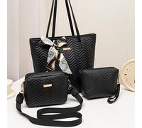 TEMU 3 piezas de bolsos estilismo y combinación de bufanda, llenos de , que incluyen una bolsa tote, una bolsa de y una bandolera, un hermoso y sorprendente regalo, para adolescentes.