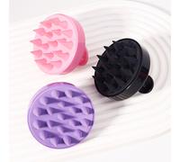 TEMU 3 Piezas de Cepillo de Masaje para Cabelludo de Silicona - Limpieza Profunda y , Masajeador para y Aceite, Cepillo Duradero para Cuidado del Cabello Normal