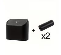 TEMU 3 Piezas de de Basura Compacto para Coche con , Accesorio Mini para Coche - Duradero y Fácil de Limpiar, 2 Rollos de 30 Bolsas de Basura