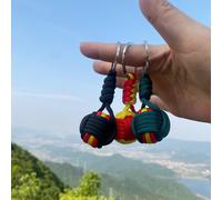 TEMU 3 piezas de herramienta de defensa personal para senderismo al , llavero de cuerda de 7 de uso múltiple con mosquetones para camping, trekking y kits.