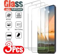 TEMU 3 piezas de protector de pantalla de vidrio templado HD para Xiaomi Redmi Note 12 13 14 Pro 4G 5G, película de vidrio antiarañazos HD sin para Redmi 10 10A 10C 12 12C 13 13C 14C Note 10S 12S