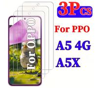 TEMU 3 Piezas de Protector de Pantalla de Vidrio Templado para OPPO A5 4G/5G y A5X 4G - Película para OPPO A5 4G/A5 5G/A5X 4G