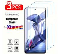 TEMU 3 Piezas de Protector de Pantalla de Vidrio Templado Transparente para Xiaomi Redmi Note 9S 10S 11S 12S 9 12 Pro Plus 9C 10C 12C 13C 13T