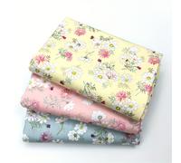 TEMU 3 Piezas de Tela de Algodón 19.6 pulgadas x 19.6 pulgadas (50 cm x 50 cm) Suministros para Hacer Quilting y Acolchado Paquetes Fat Quarter DIY Para Cojines De Cotonáis