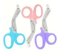 TEMU 3 Piezas de Tijeras de Acero Inoxidable de 6 Pulgadas para Corte Diario y Recorte al , Esenciales de Oficina