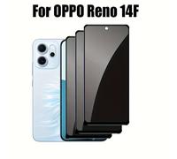 TEMU 3 piezas para OPPO Reno 14F 14 F 14 Pro 14pro Protector de pantalla -espía privacidad cerámica película + Película lente cámara accesorios móvil