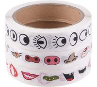 TEMU 3 Rollos de Ojos de Animales de Autoadhesivos con Móvil para Manualidades, Perfectos para Decorar Aulas, Proyectos , Material Escolar, Decoración del Hogar y Decoraciones de Halloween