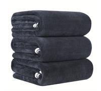 TEMU 3 Toallas de baño de microfibra de secado rápido para spa, yoga, fitness, viajes al , baño, toalla de baño multiusos súper absorbente, disponible en varios colores, regalo de Navidad