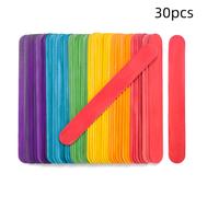 TEMU 30/60 Barras de manualidades enormes , barras de madera naturales de 8 pulgadas, barras versátiles de para manualidades en el aula, proyectos en el hogar y etiquetas de plantas