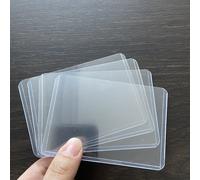 TEMU 30 fundas rígidas para tarjetas hechas de PVC, estuches protectoras transparentes adecuados para tarjetas de béisbol, tarjetas deportivas, tarjetas coleccionables y tarjetas de juegos