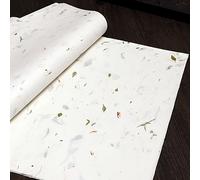 TEMU 30 hojas de papel de arroz de fibra vegetal a , a de hojas de té naturales, adecuado para escribir, envolver regalos, empaquetar té, proyectos y manualidades