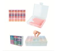 TEMU 30 Piezas de Bandejas para Pintura con Diamantes con Tapas, Juego de Contenedores y Estantes para Almacenamiento de Diamantes, Accesorios y Herramientas para con Diamantes