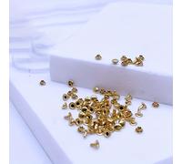 TEMU 30 remaches de cobre mini de 3 mm y 4 mm en , ideales para coser ropa de muñecas y otros pequeños proyectos de manualidades