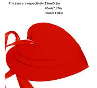 TEMU 300 cm/118 pulgadas Gran de Amor Jumbo de , No Tejida, Ideal para , Decoraciones de San Valentín, Fiestas y Fotos - Tela Duradera con Forma de para Despedidas de Soltera Románticos