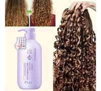 TEMU 300g Condicionador para rizos con aceite de coco y de , adecuado para cabello liso y , crema de estilizado hidratante profundo.