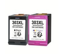 TEMU 303 XL 303XL Multipack Cartuchos de Repuesto para Impresora HP 303 303 XL Multipack Cartuchos para Impresora HP 7830 Cartuchos para Impresora HP Photo 6232 6230 6220 7130 7134 6234 (Paquete de 2)