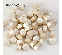 TEMU 340 piezas de de cera octagonales de 100 g para sellar sobres, especial para cajas de regalo, cera de retro .