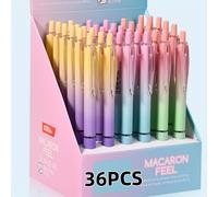 TEMU 36 piezas de Bolígrafo Gel Azul de 0.7mm con Agarre , Adecuado para Estudio y Oficina