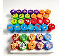 TEMU 36 sellos variados - Sellos vibrantes y vida marina, perfectos para manualidades, recuerdos de , proyectos escolares y de carnaval - Hechos de plástico duradero, sin químicos