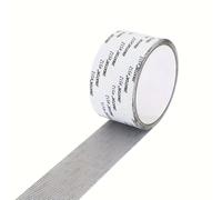 TEMU 39.3in strong adhesive fiberglass mesh repair tape, suitable for waterproof self-adhesive repair of dormitory screens and curtains, ideal for repairing screens and curtains