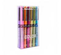 TEMU 3pcs/12pcs Bolígrafos de Gel de Punto Fino de Secado Rápido, Escritura y Dibujo Suaves, Puntas Duraderas, Gran Capacidad de Tinta - Ideales para Oficina y Suministros