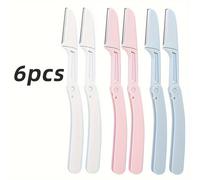 TEMU 3pcs/6pcs/9pcs/12pcs Kit de Personal: Herramientas de Afeitado para Mujeres, Set de Recortadora Facial y Barba, Depilador de Cejas y Bigote, Eliminador de Facial, Ideal para Hombres y Mujeres