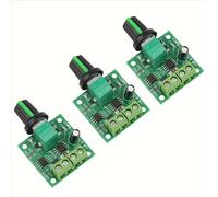TEMU 3pcs/6pcs Regulador de Motor PWM 1803BK, Controlador Ajustable 1.8V-12V - Regulador de Motor con de Control de Velocidad