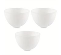 TEMU 3pcs de Batidores de Silicona Rosa para Mascarillas Faciales DIY y Cuidado de la Piel - Sin Parabenos, Operación Manual, Ideal para Uso en Salones de Belleza y Spa en Casa