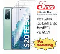 TEMU 3pcs Protector de Pantalla de Vidrio para SamSung para Galaxy S20 FE 5G G781 Película de Vidrio Templado